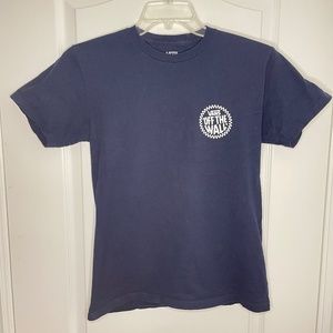 Vans - Navy Branded Tee